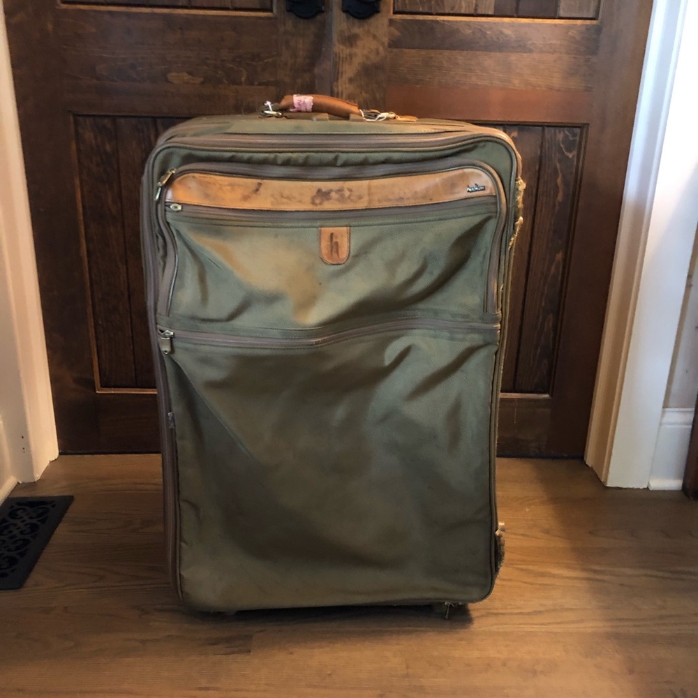 Hartmann brown XL luggage suitcase